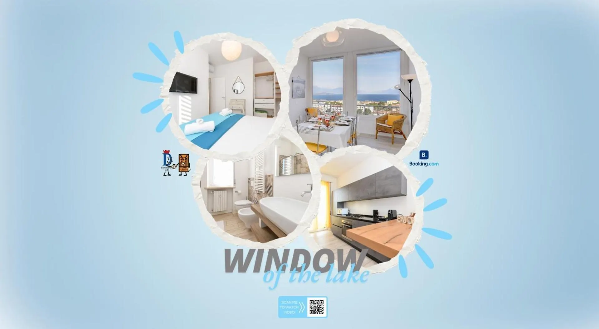 Desenzanoloft Official Partner Marriott Homes & Villas - Window Of Lake Family Apartment With Parking Spot Desenzano del Garda